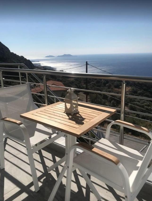 Chrysi'S Ocean View Retreat Villa Kerames Eksteriør bilde